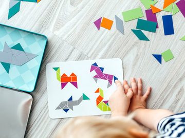 A child at play in the room at Kidz R Os